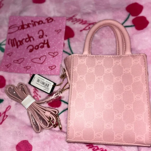 Bebe Pink Handbag - Picture 2 of 3
